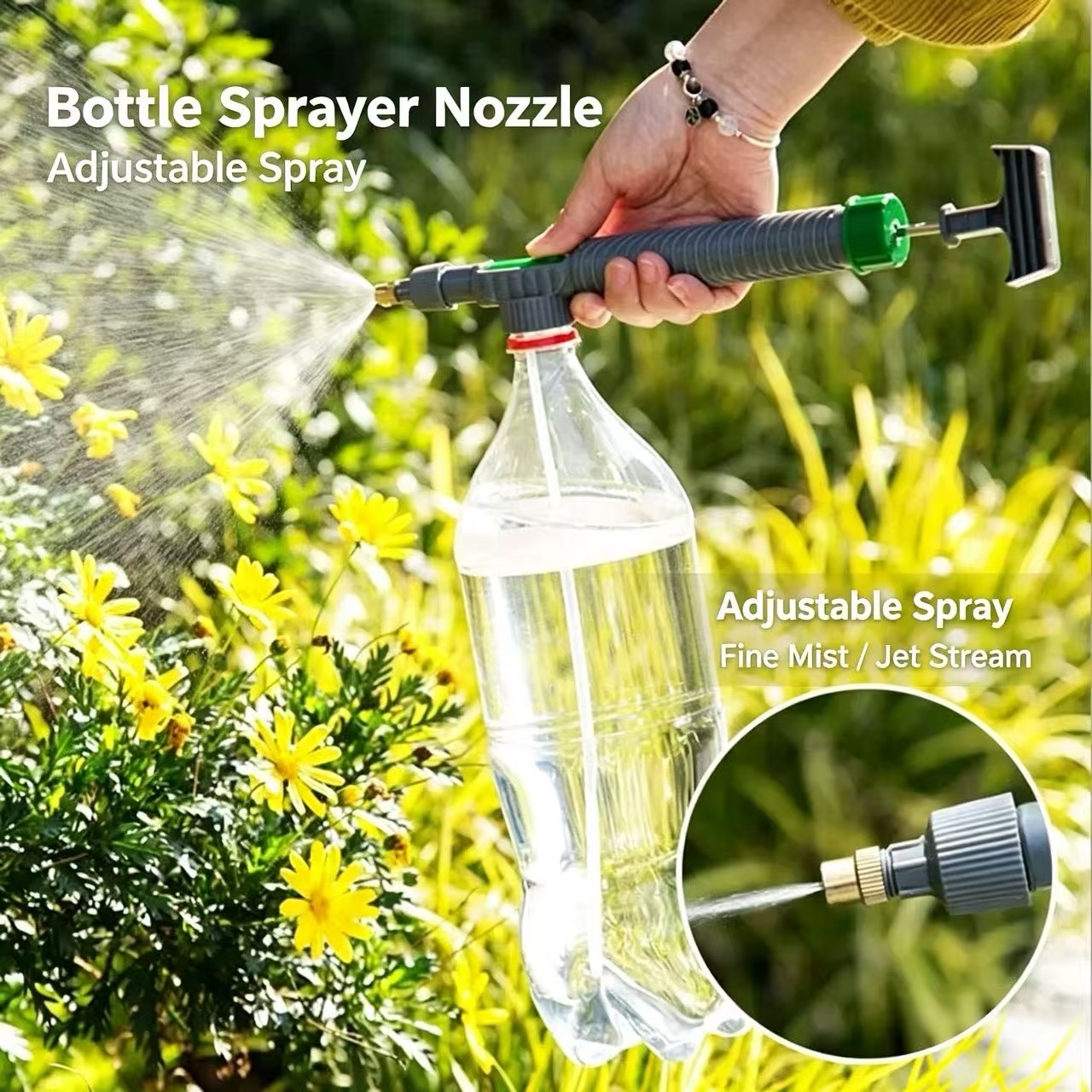 Sports Equipment Disinfectant Spray - Universal Pull Type Coke Bottle Sprayer