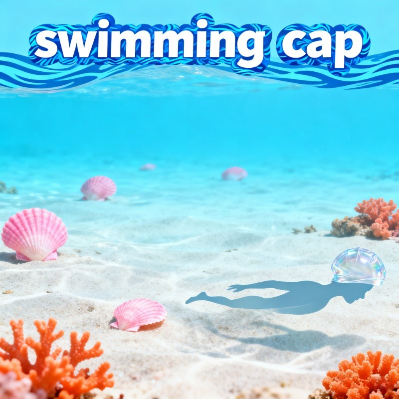 Swim Cap Silicone - Comfortable Kids Swim Cap Silicone Material