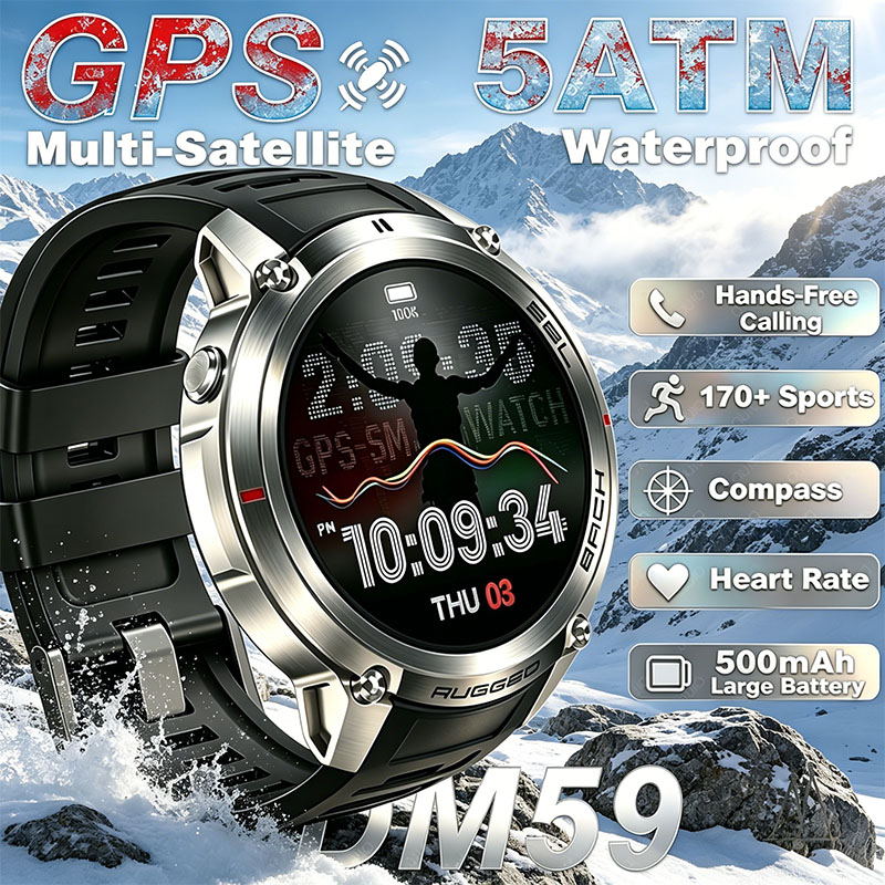 Sports Equipment In Spanish - GPS Outdoor Sports Watch Equipped with