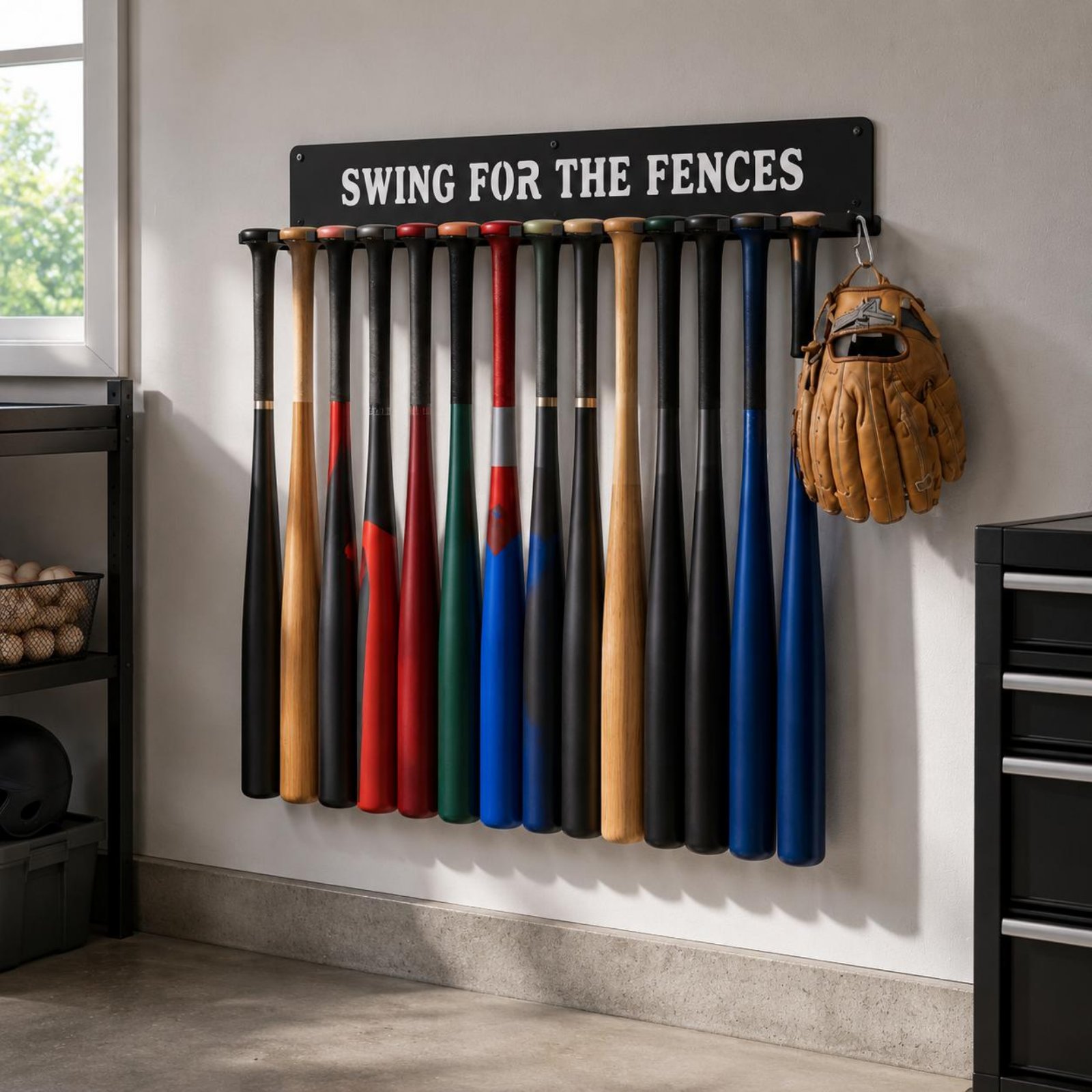 Sports Equipment Bat - 14 Bats 14 Sports Equipment Storage