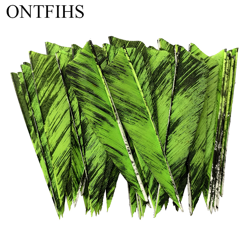 100Pcs New 3Inch Feather Arrow - Archery Target Face recension och pris