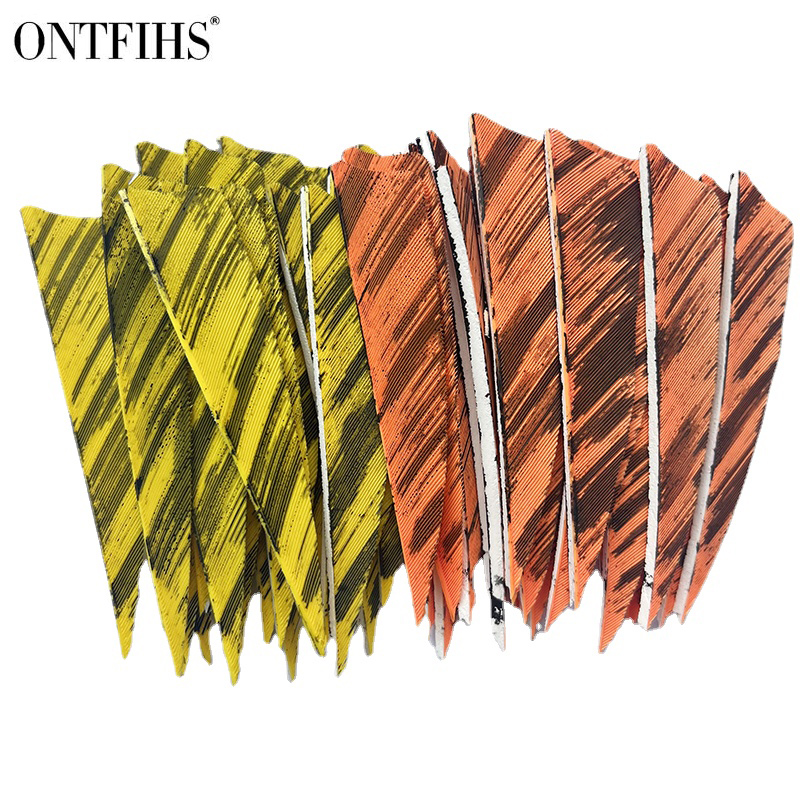 100Pcs New 3Inch Feather Arrow - Archery Target Face recension och pris