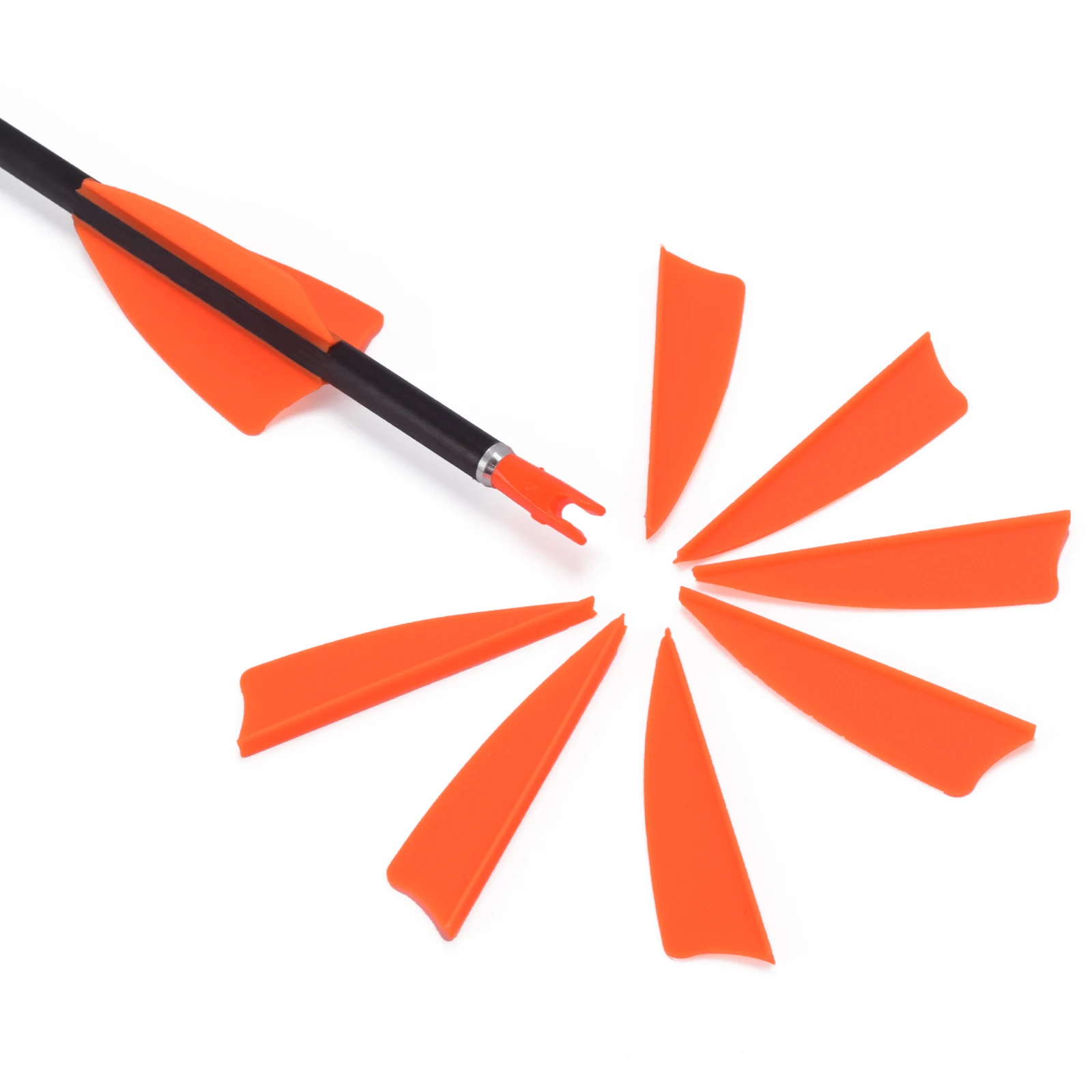 100Pcs 1.75Inch Archery Vane P - Archery Target Face recension och pris