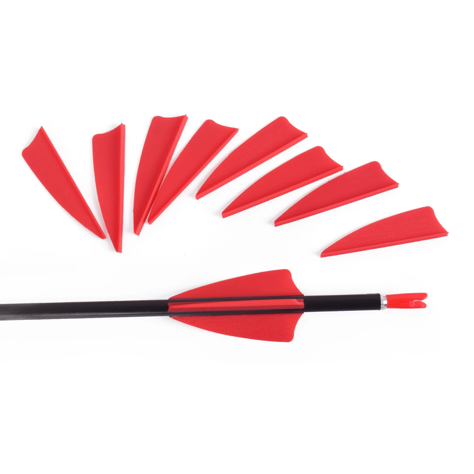 100Pcs 1.75Inch Archery Vane P - Archery Target Face recension och pris