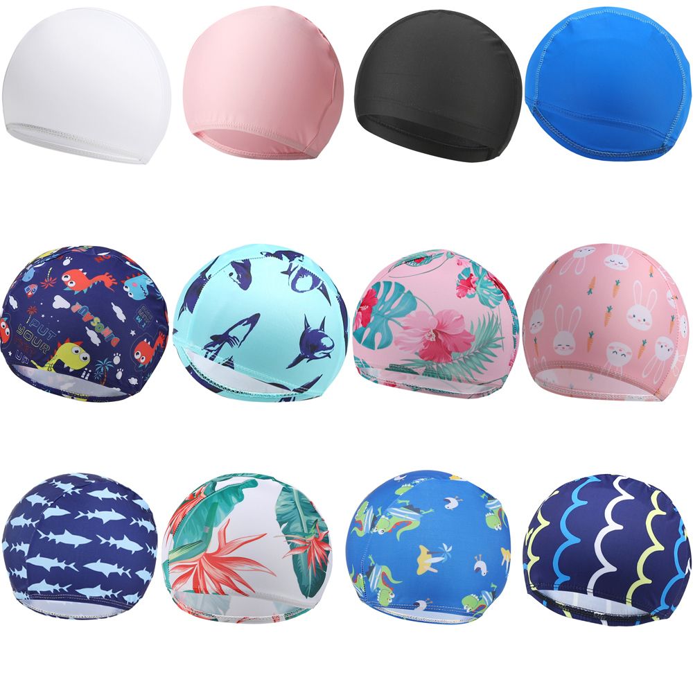 Cartoon  Children Boys Girls H - Swim Cap Silicone recension och pris