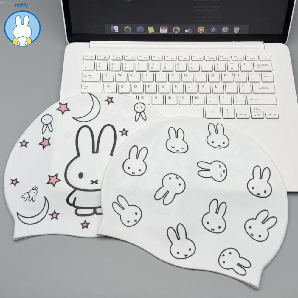 Kawaii Miffy New Cute Silicone - Swim Cap Silicone recension och pris