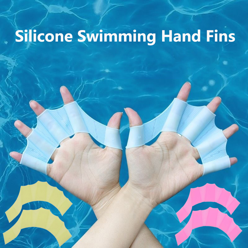 Silicone Swimming Hand Fins Fl - Sports Equipment 5 Years Old recension och pris