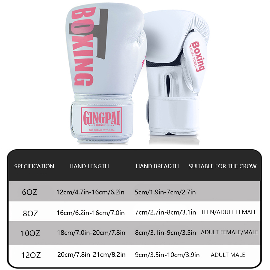 6-12oz Boxing gloves for adult - Sports Equipment 5 Years Old recension och pris