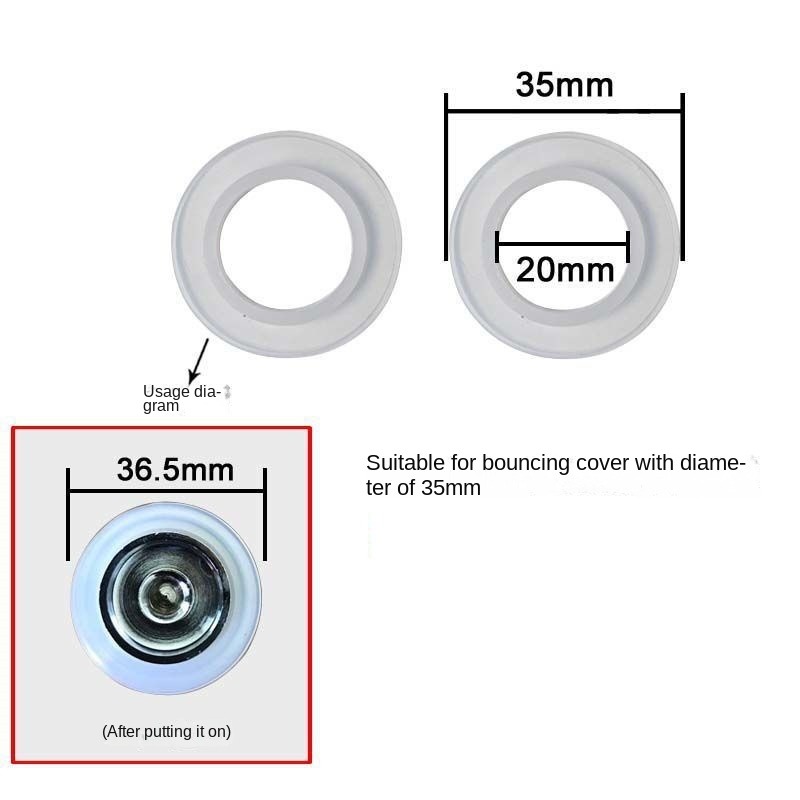 Silicone Drain Sealing Ring An - Swim Cap Silicone recension och pris
