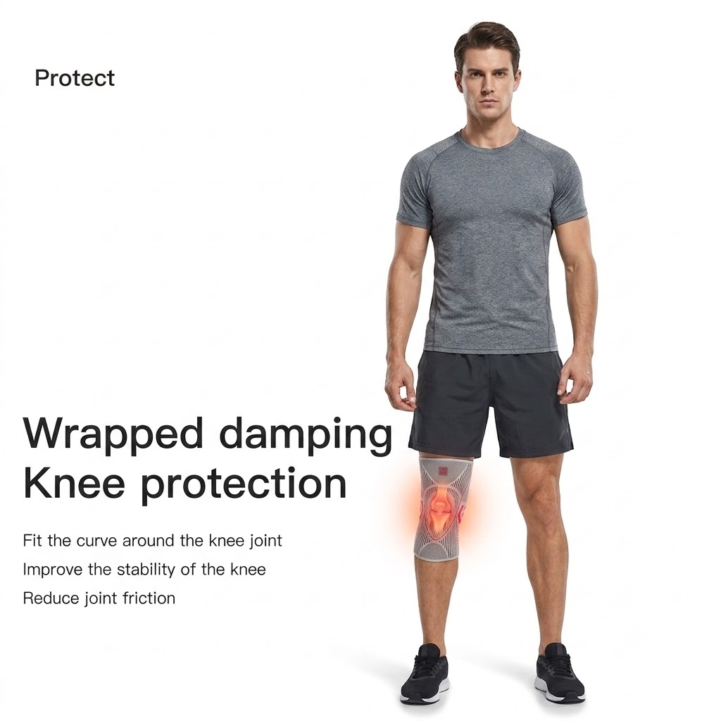 1PC Knee Pads Compression Knee - Volleyball Knee Pad recension och pris