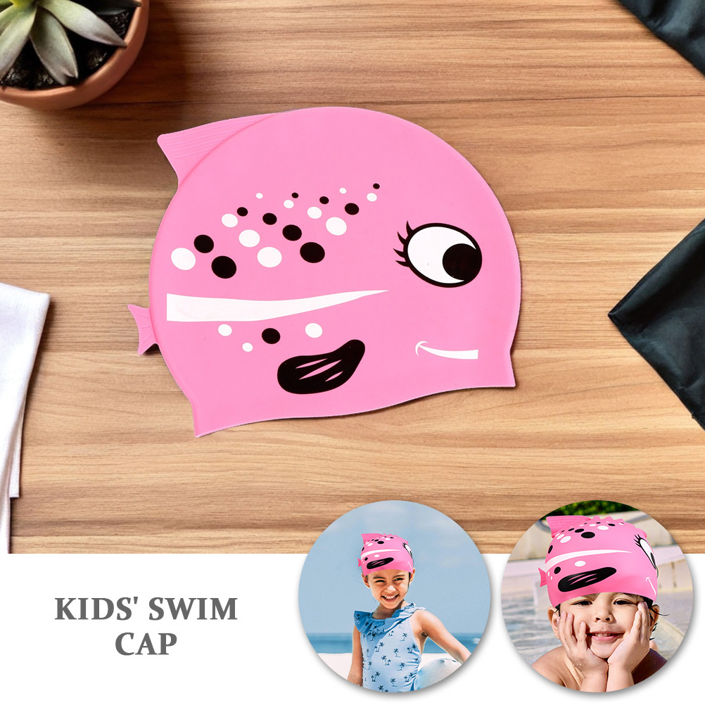 2Pcs Childrens Silicone Swim C - Swim Cap Silicone recension och pris