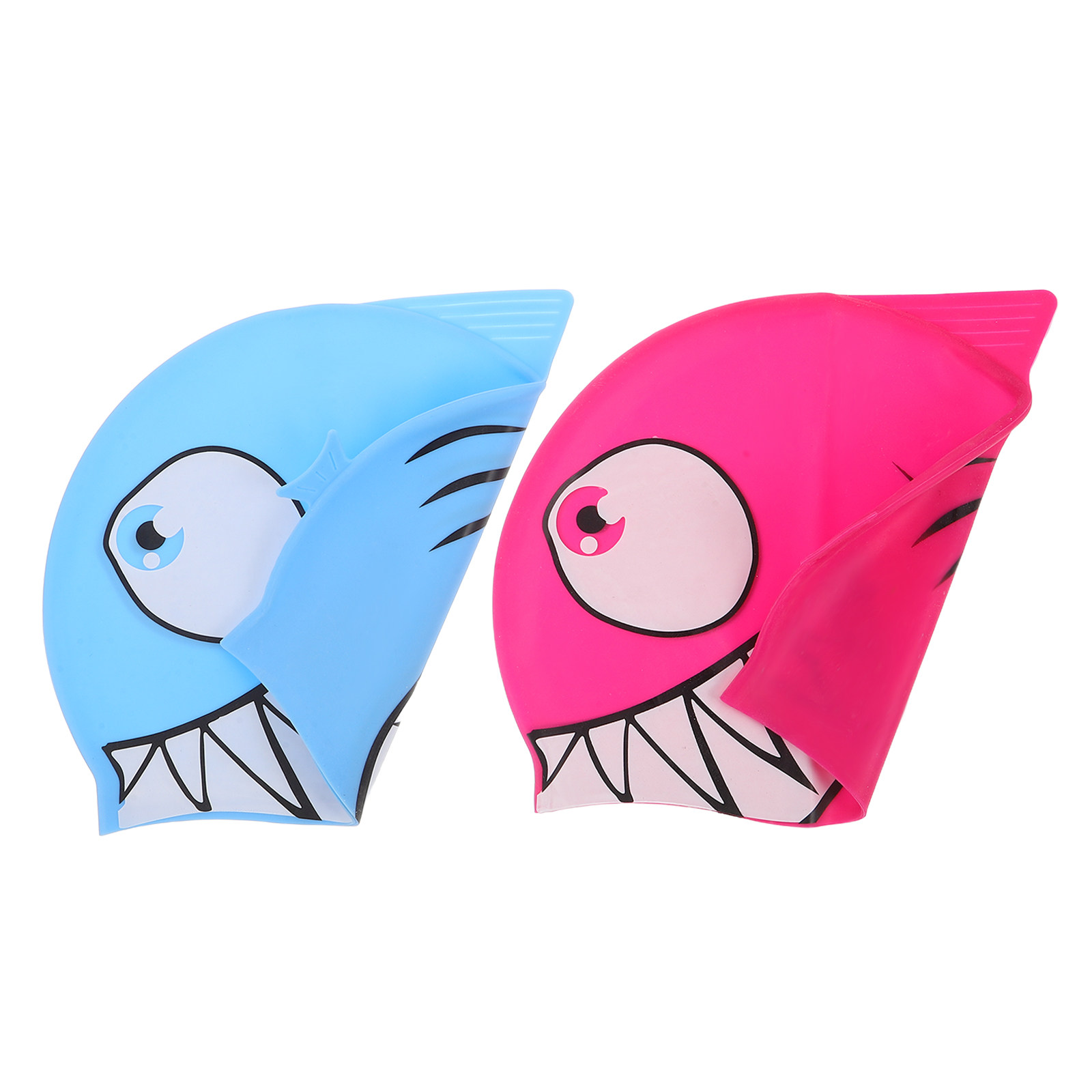 2Pcs Children Silicone Swim Ca - Swim Cap Silicone recension och pris