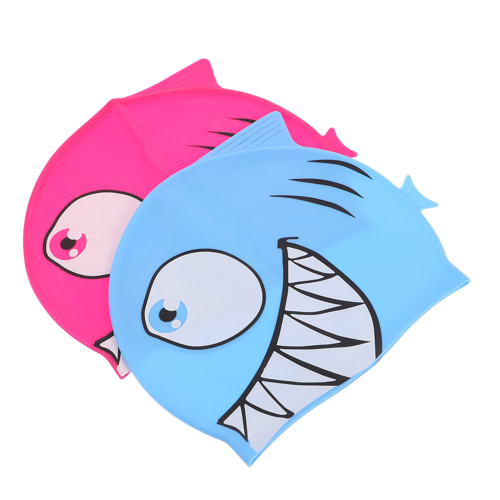 2Pcs Children Silicone Swim Ca - Swim Cap Silicone recension och pris