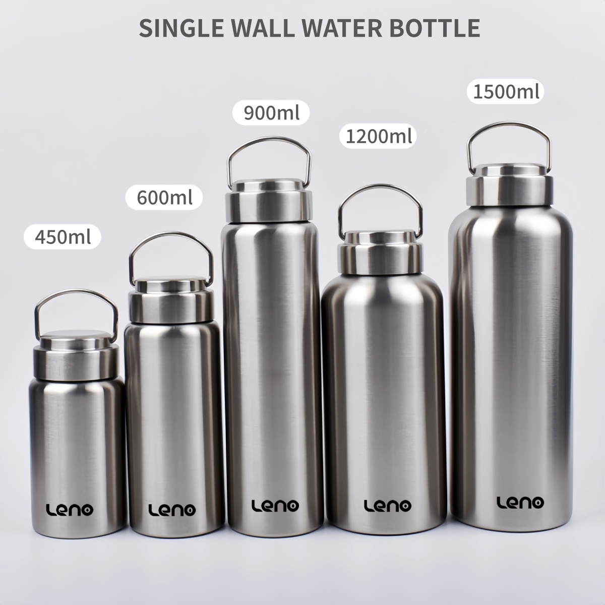 1pc Large Capacity Stainless S - Sports Equipment 5 Years Old recension och pris