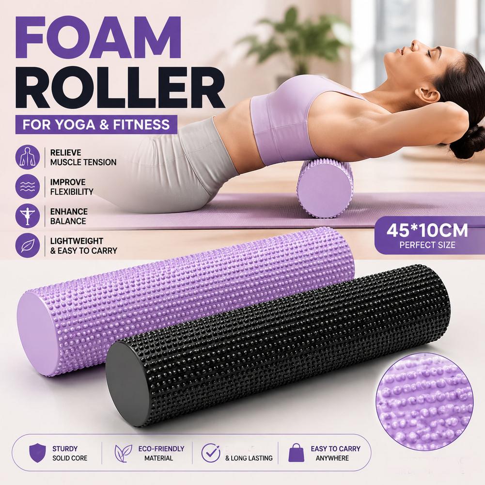 Yoga Foam Roller EVA High Dens - Sports Equipment Factory recension och pris