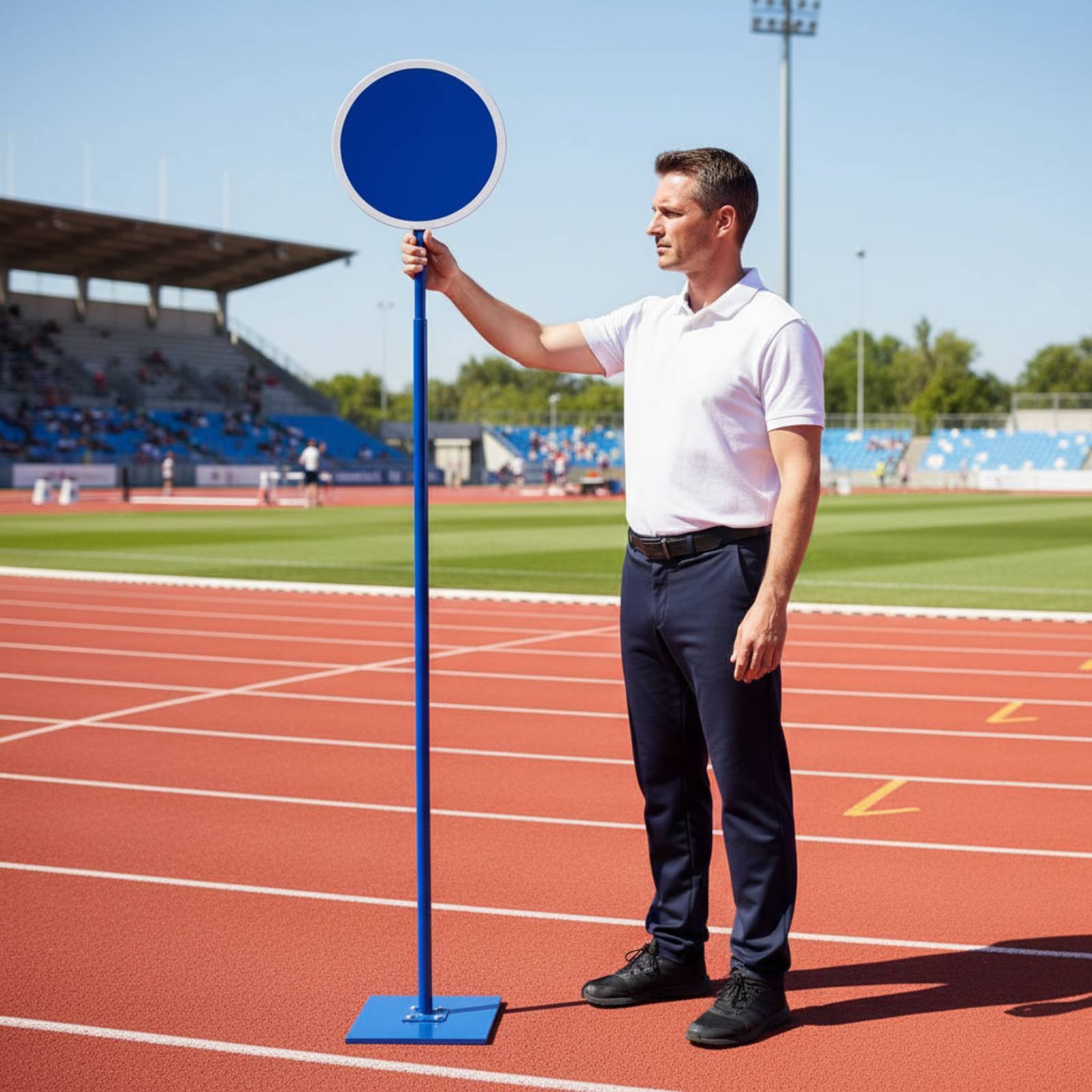 Athletics Starting Podium Anti - Sports Equipment With A recension och pris