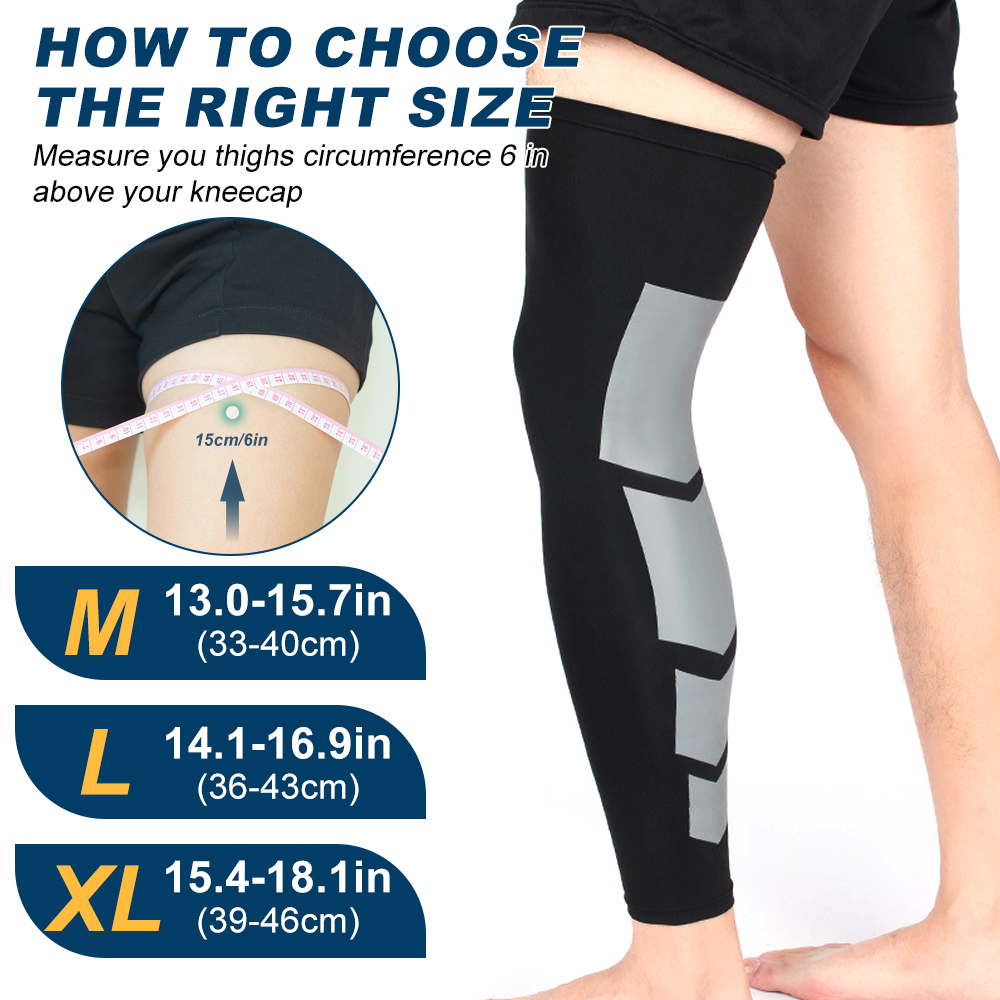 Leg Compression Sleeves, Full  - Volleyball Knee Pad recension och pris