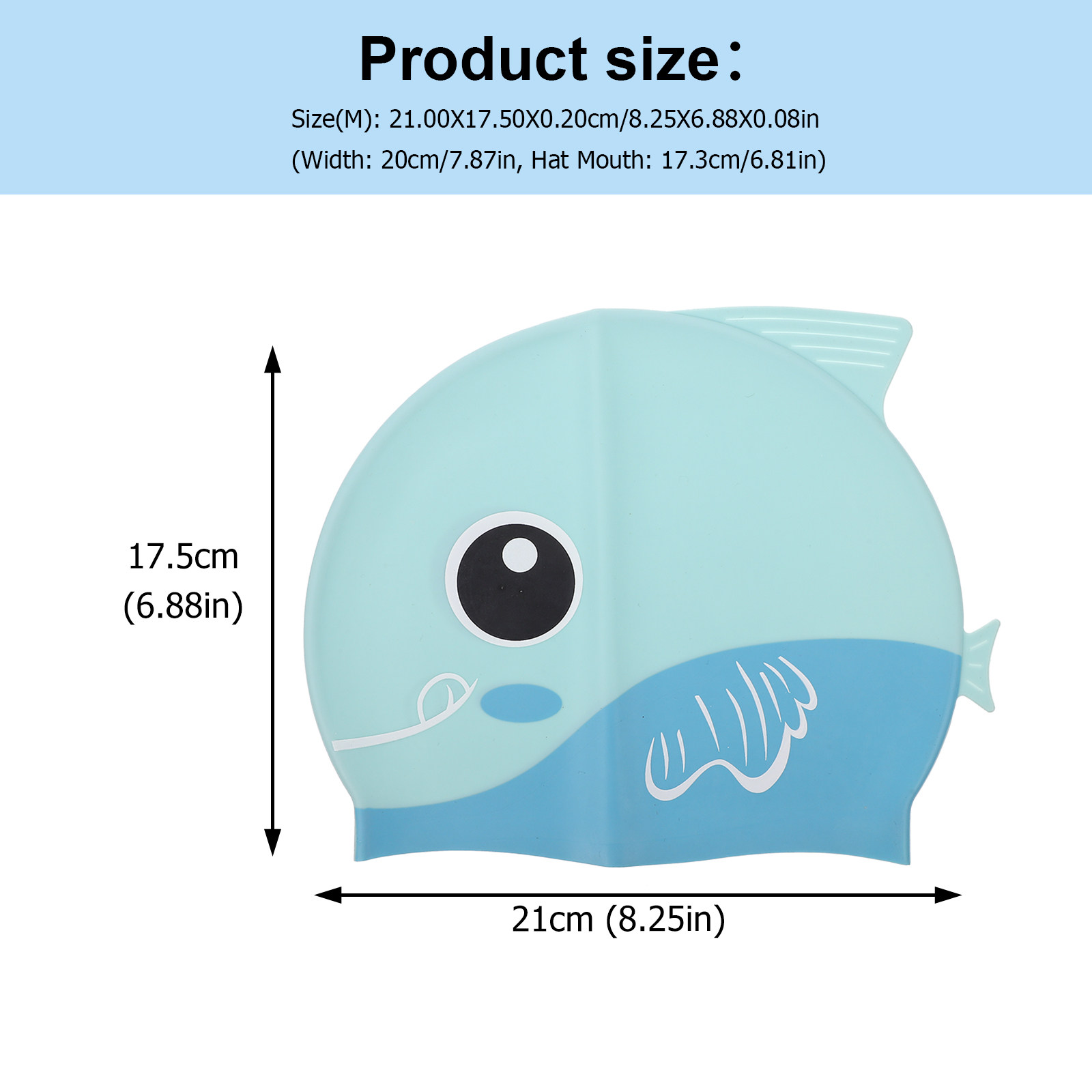 Silicone Swim Cap Cartoon Kids - Swim Cap Silicone recension och pris