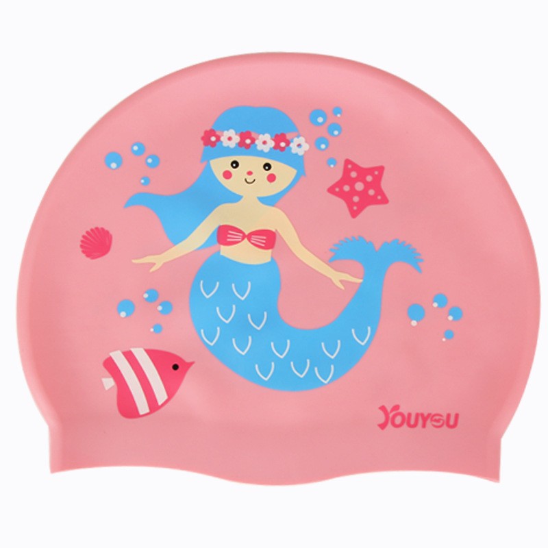 Children's Silicone Cartoon Sw - Swim Cap Silicone recension och pris
