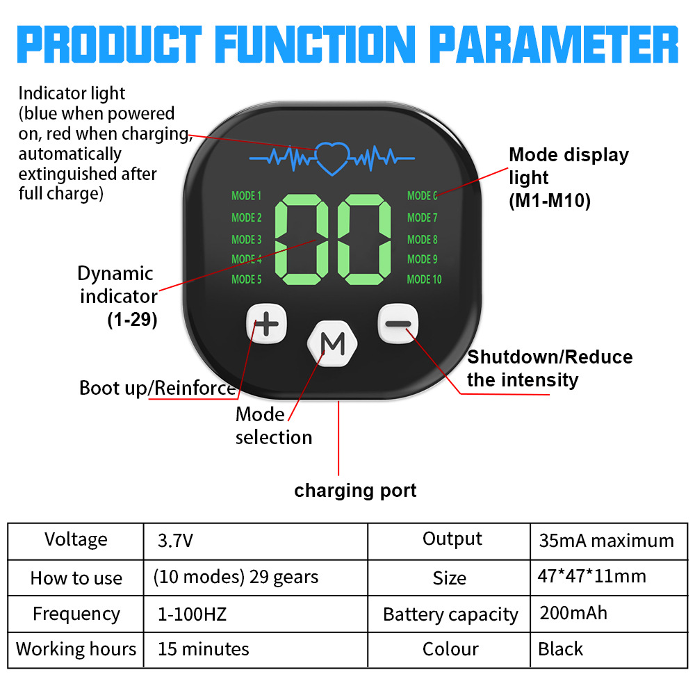 EMS Muscle Stimulator Abdomina - Sports Equipment Factory recension och pris