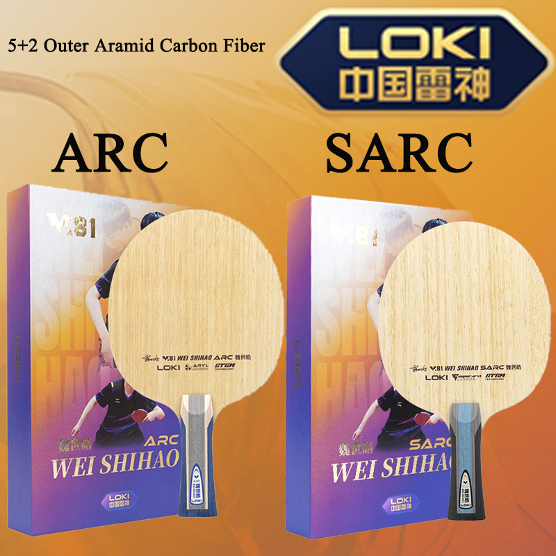 New LOKI W81 Series ARC SARC T - Table Tennis Paddle recension och pris