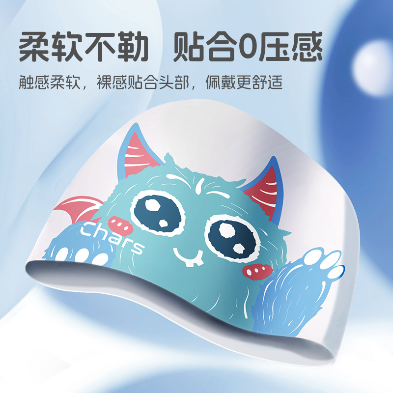 Cute Swim Caps for Kids, Silic - Swim Cap Silicone recension och pris