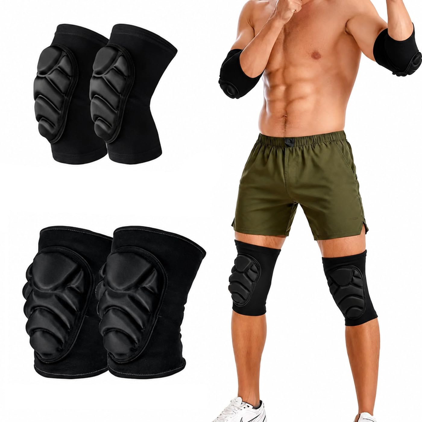 1 Pair Volleyball Elbow Pads & - Volleyball Knee Pad recension och pris